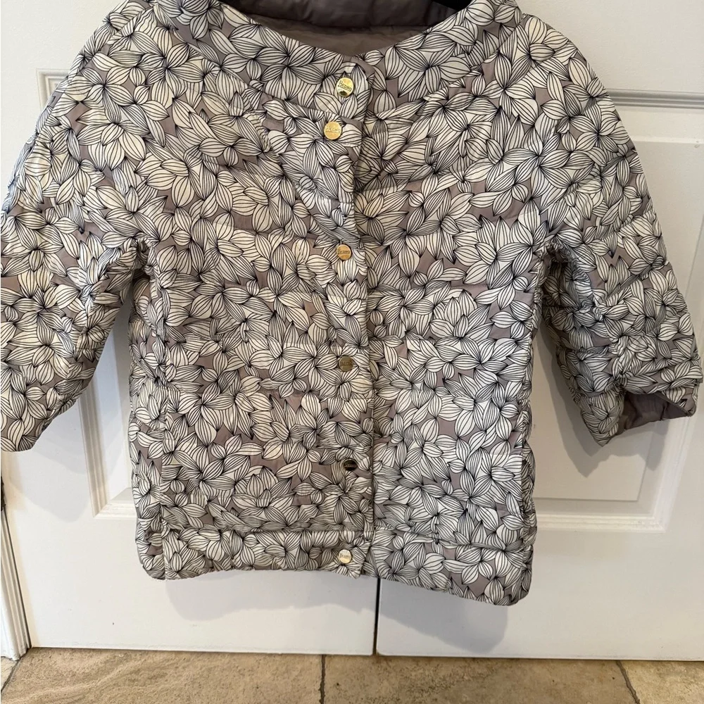 Herno reversible 3/4 sleeve Puffer Jacket - Gray size 42